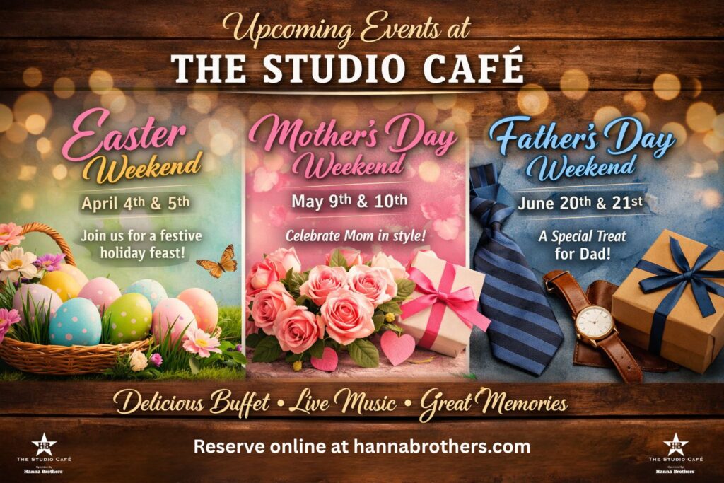 Holiday brunch with live music and buffet in Fayetteville GA